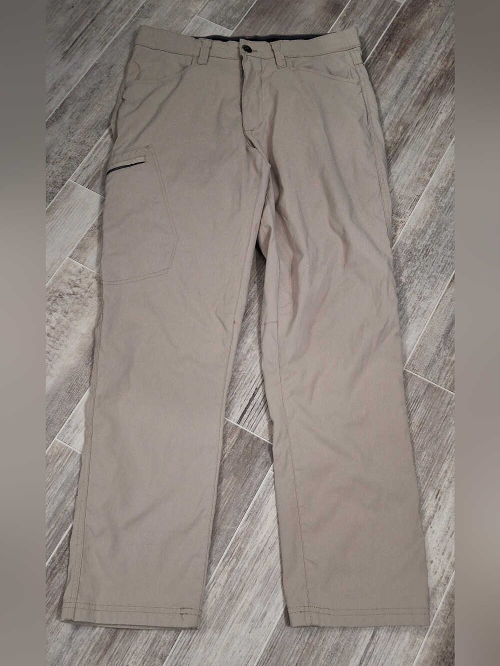 Men's Khaki/Tan Travel Series ZEROXPOSUR Pants Size 30×30